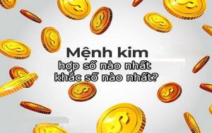 Mệnh Kim hợp số mấy? Những con số may mắn cho người Mệnh Kim