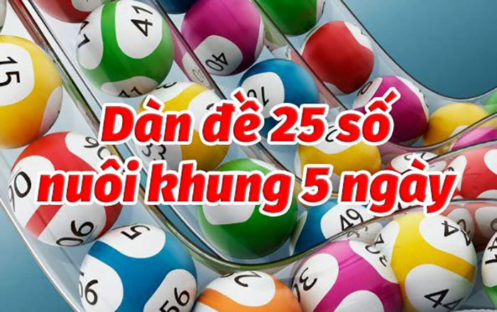 Cách tạo & nuôi dàn đề 25 số bất bại đơn giản nhất