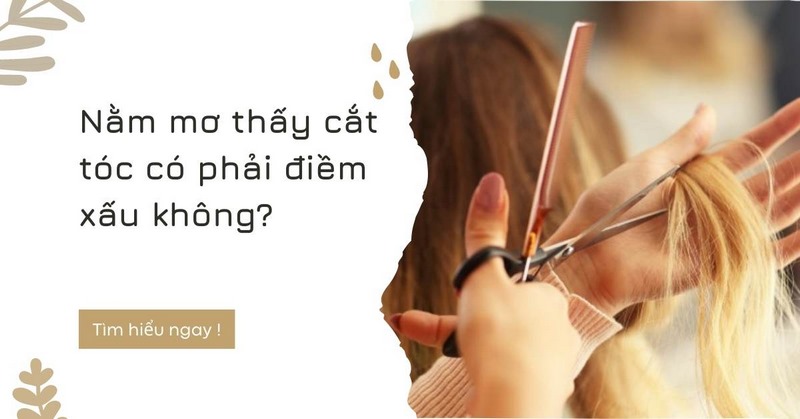 mơ thấy cắt tóc